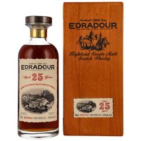 Edradour 25 y.o. - Cask Strength - Ibisco Decanter -
